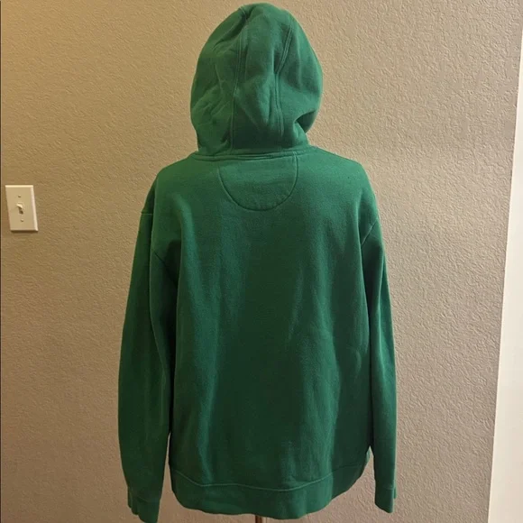 Green Monster Hoodie with Red Socks Logo - Picture 5 of 6